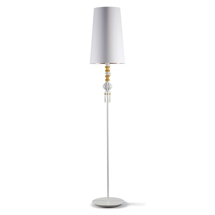 Belle de Nuit Floor Lamp I. Golden Luster (US) in Lladró