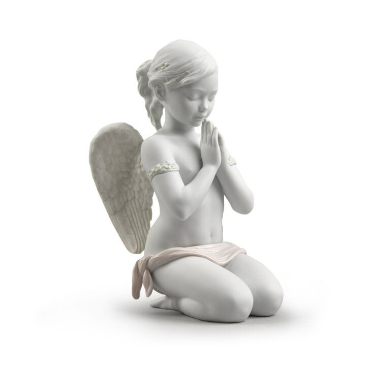 Heavenly Prayer Angel Figurine in Lladró