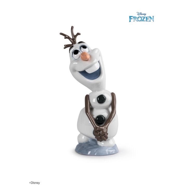 Olaf Figurine in Lladró