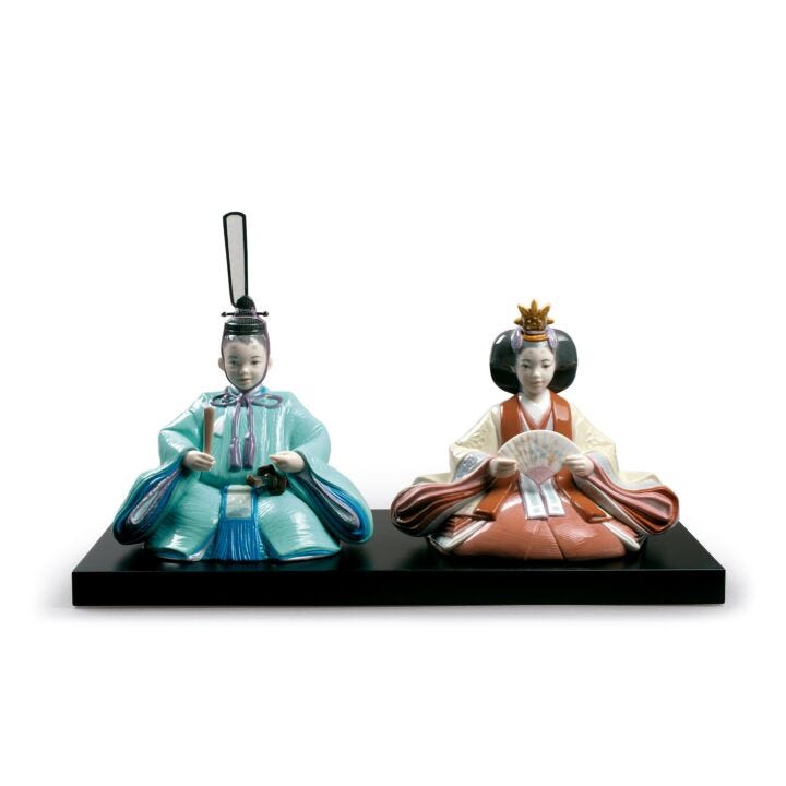 Hinamatsuri Festival Figurine in Lladró