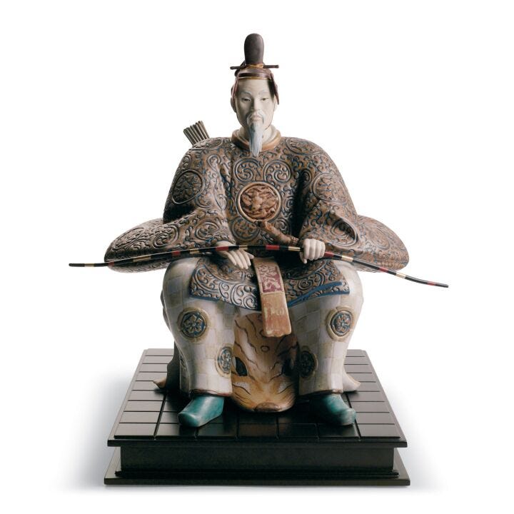 Figurina Nobile giapponese II. Edizione limitata in Lladró