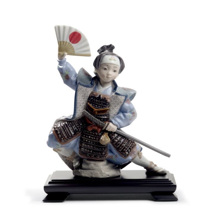 Momotaro Figurine. Limited Edition in Lladró