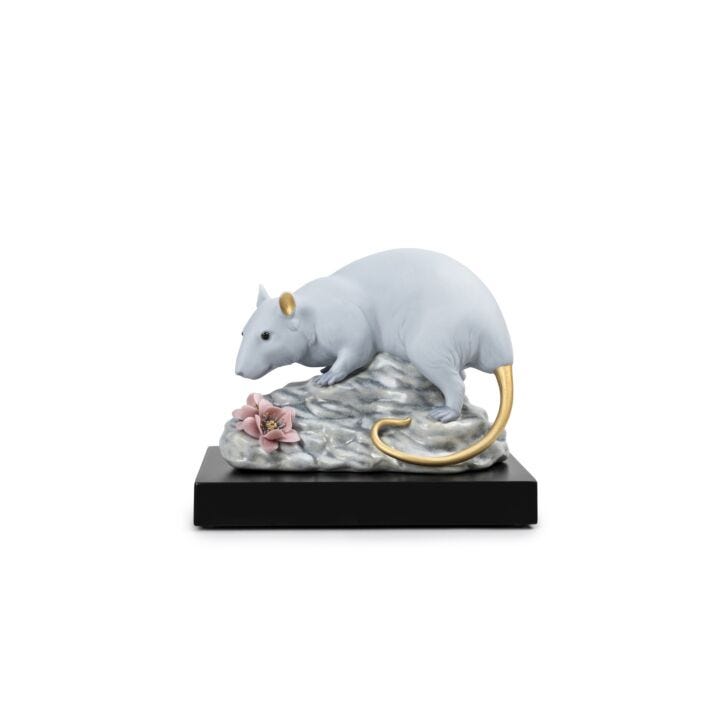 The Rat Figurine. Limited Edition in Lladró