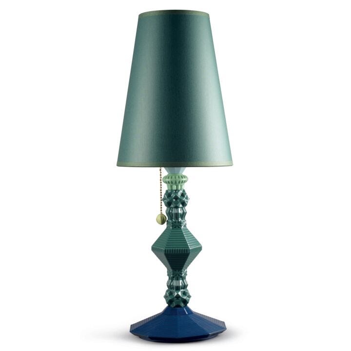 Belle de Nuit Table Lamp. Green (US) in Lladró