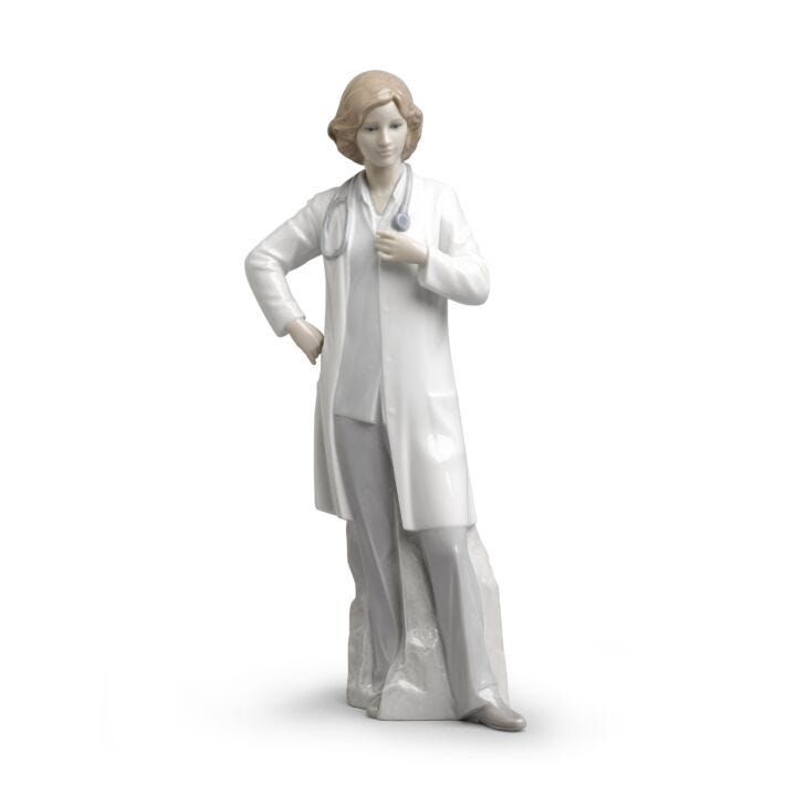 Female Doctor Figurine in Lladró