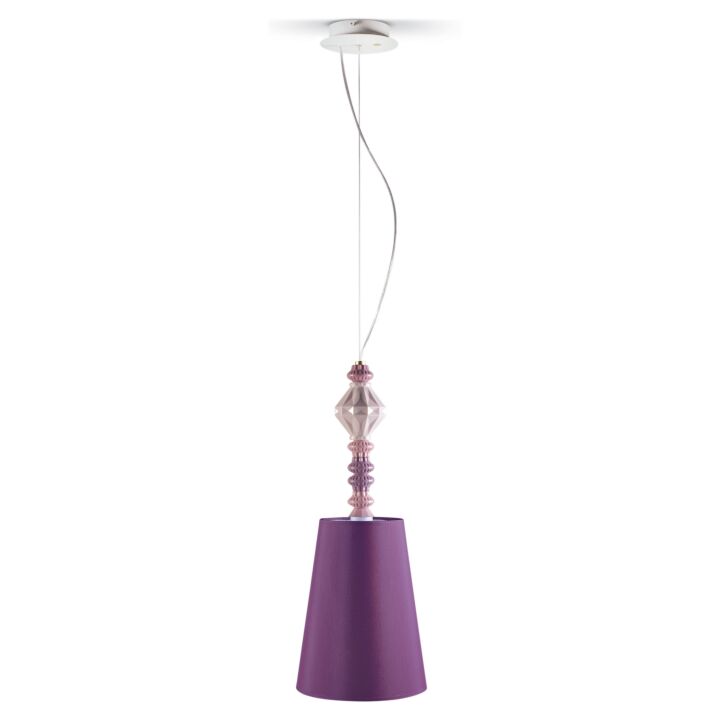 Belle de Nuit Ceiling Lamp I. Pink (US) in Lladró