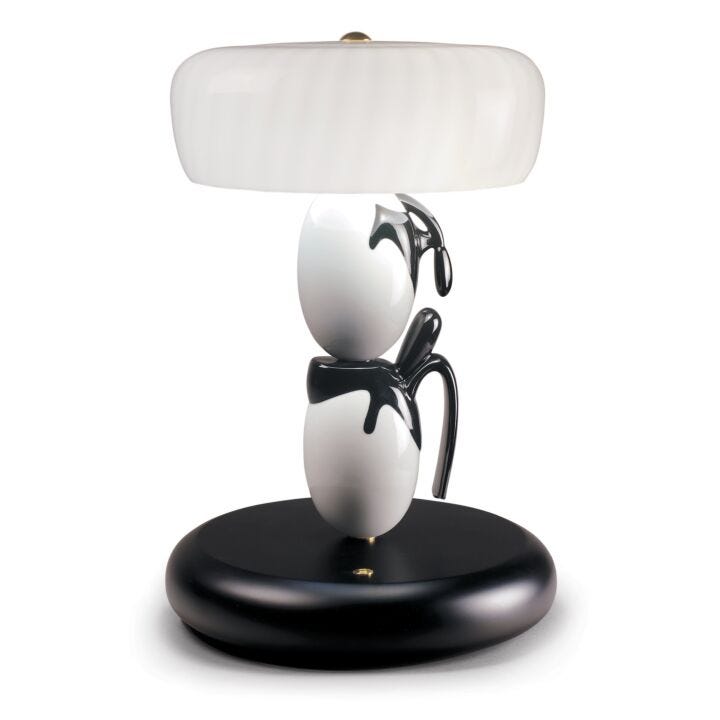 Hairstyle (I/U) Table Lamp (UK) in Lladró