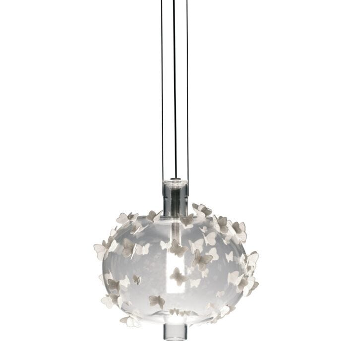 Freeze Frame Butterflies Ceiling Lamp in Lladró