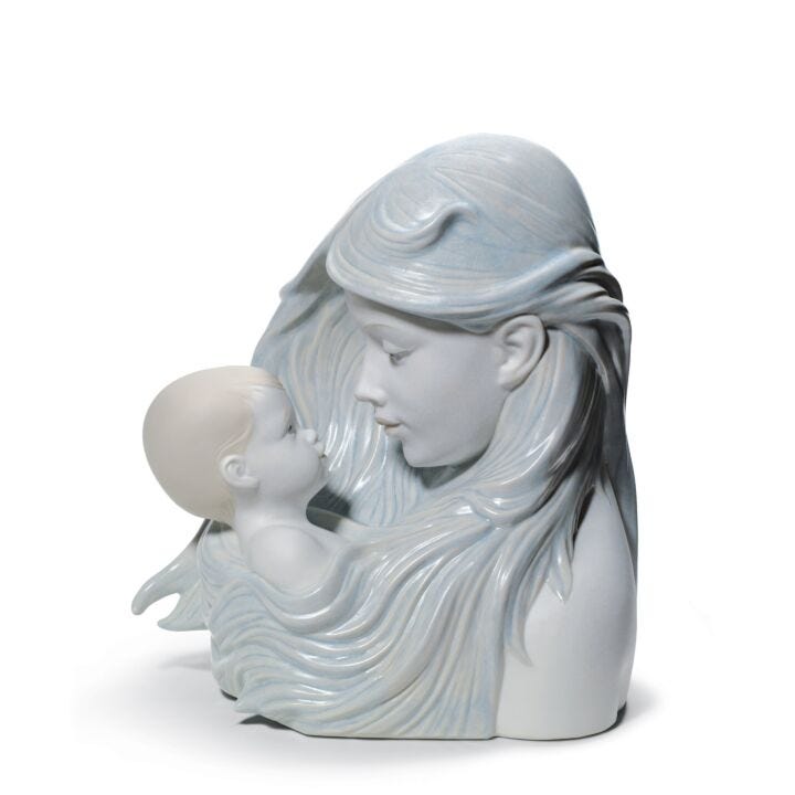 Figurina Madre Dolce carezza in Lladró
