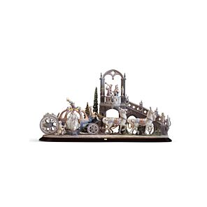 Cinderella's Arrival Sculpture. Limited Edition