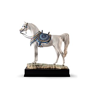 Escultura caballo Pura raza árabe. Serie limitada