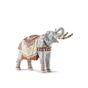 Oriens Elephant Sculpture. Limited Edition in Lladró