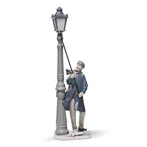 Figurina L'uomo dei lampioni in Lladró