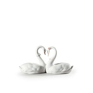 Endless Love Swans Figurine in Lladró