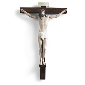 Our Saviour Crucifix Figurine Wall Art in Lladró