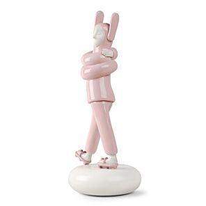 Embraced (Pink) Sculpture