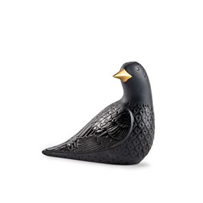 Starling II Figurine. Black in Lladró