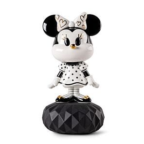 Escultura Minnie in black and white en Lladró