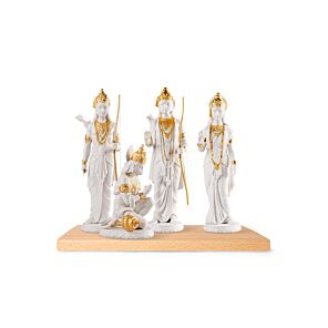 Rama Sculpture. Golden Luster | Lladró Official USA