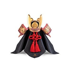 Figurina Elmetto Samurai. Tigre e Dragone