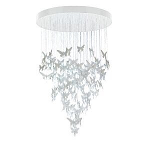 Chandelier Niágara 1,10 m (CE/UK). Blanco