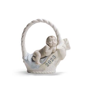 Born in 2023 Boy Figurine in Lladró