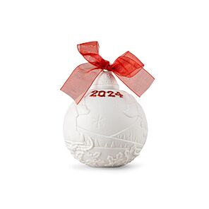 2024 Christmas ball (Re-Deco red)