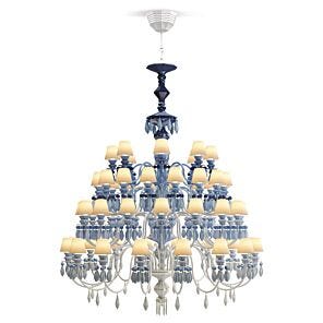 Belle de Nuit 56 Lights Chandelier. Blue (CE/UK)