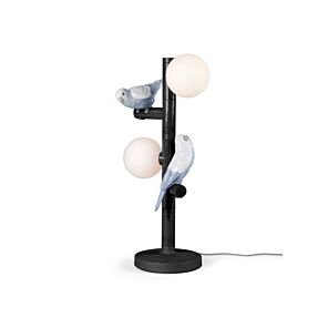 Parrot table lamp. Black (CE)