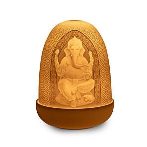 Lord Ganesha & Goddess Lakshmi Dome table lamp