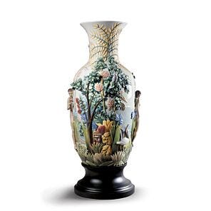 Paradise Vase Sculpture. Limited Edition