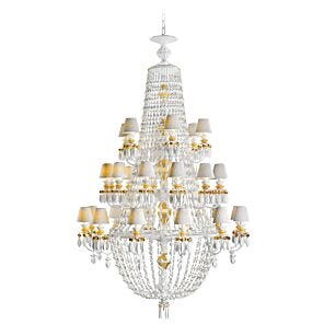 Chandelier Winter Palace 30 luces. Lustre oro (US)