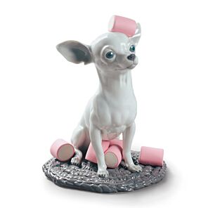 Chihuahua with Marshmallows Dog Figurine