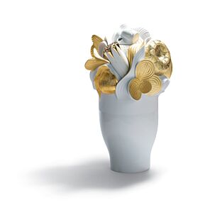 Naturofantastic Vase. Large Model. Golden Lustre