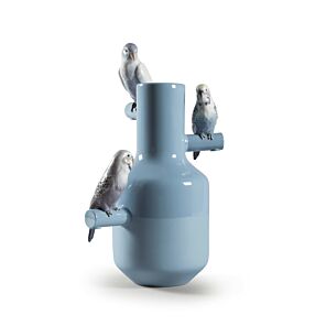 Vaso Parrot Parade. Turchese