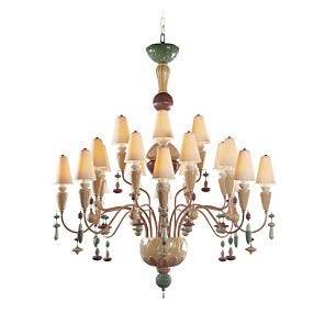 Chandelier Ivy and Seed 20 luces. Mediano. Especias (US)