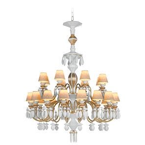 Belle de Nuit 24 Lights Chandelier. Golden Luster (CE/UK/CCC)