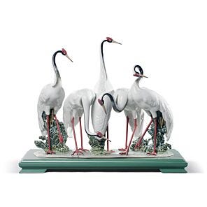Flock of Cranes Sculpture. Limited Edition