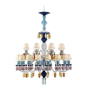 Belle de Nuit 24 Lights Chandelier. Multicolor (CE/UK/CCC)