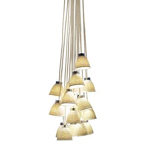 18-Lithophane chandelier (CE/UK) in Lladró