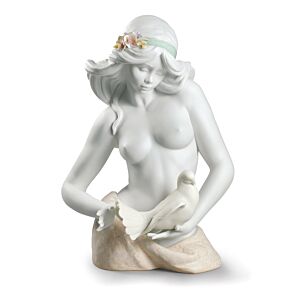 A Tribute to Peace Woman Figurine