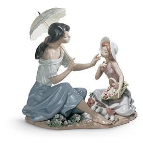 As Pretty As A Flower Mother Figurine