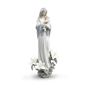 Figura virgen Madonna de las flores
