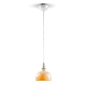 Ivy and Seed Single Ceiling Lamp. Golden Luster (US)