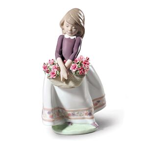 May Flowers Girl Figurine. Special Version