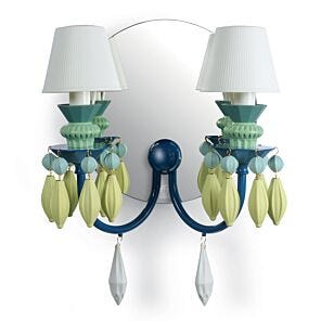 Belle de Nuit 2 Lights Wall Sconce. Green (JP)