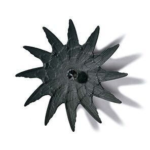 Aplique de pared Papageno -negro (US) en Lladró