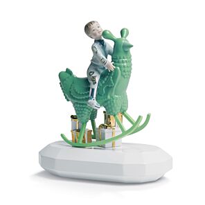 The Rocking Chicken Ride Sculpture. By Jaime Hayon