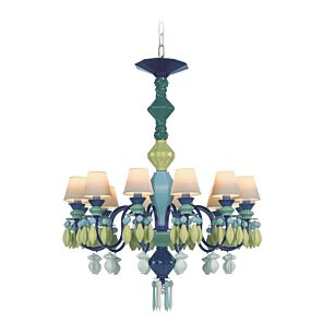 Belle de Nuit 12 Lights Chandelier. Green (JP)