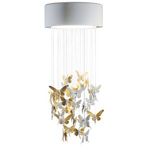 Chandelier Niágara 0,60 m. Lustre oro (CE/UK)